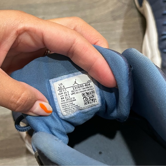 Nike air Jordan 12 retro indigo men’s size 10.5 - Picture 4 of 7